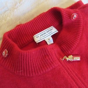 St John Sport red sweater